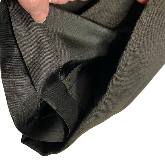 Rena Rowan Wool Dress Pants 4P Brown Lagom Corpcore Classic Office Minimalist - Picture 2 of 7